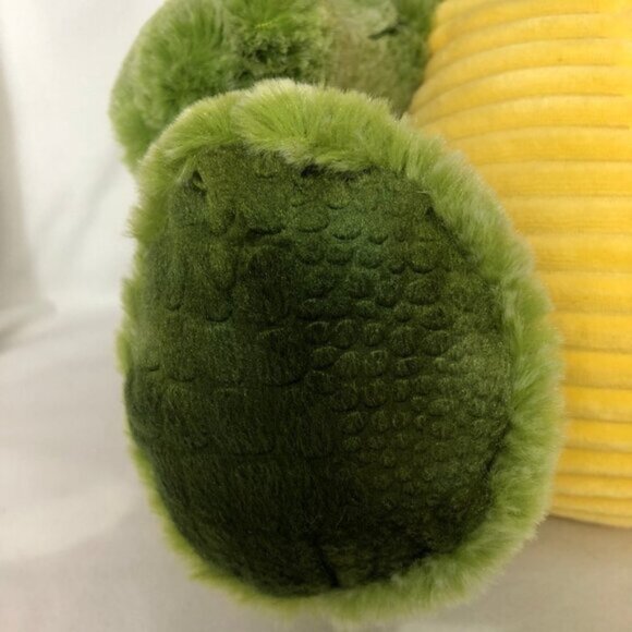 Kellytoy Green Triceratops Dinosaur Xtra Soft Luxe Fur Stuffed Plush Animal - Picture 8 of 13